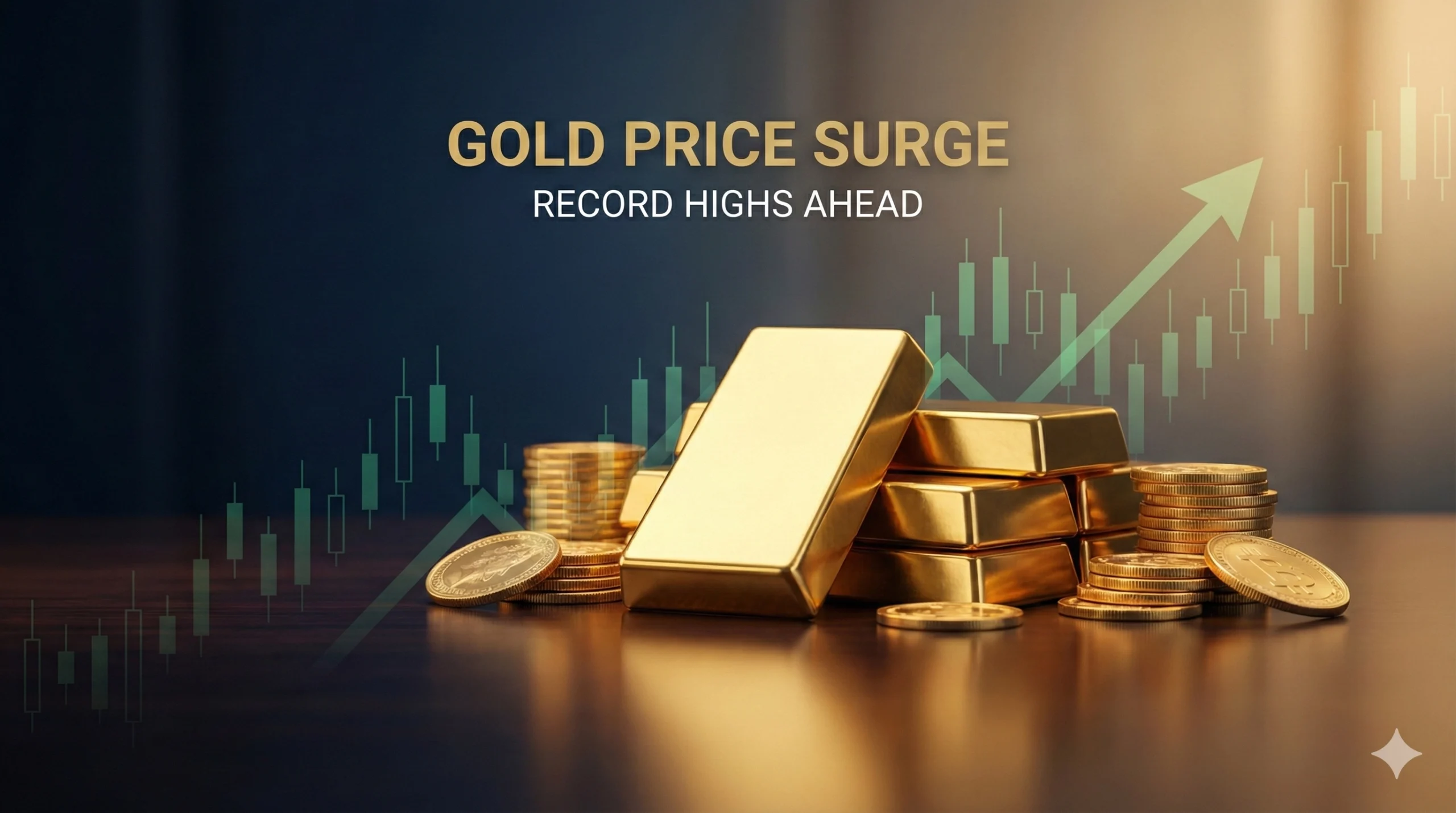 Gold Clinches Fourth Straight Monthly Gain, Approaches Record High as Markets Factor in Rate Cuts